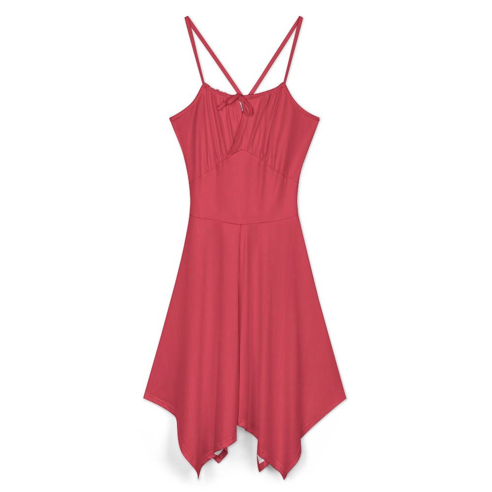 Summer Clothing Colors - Vestido tipo bata Floral de pimentón