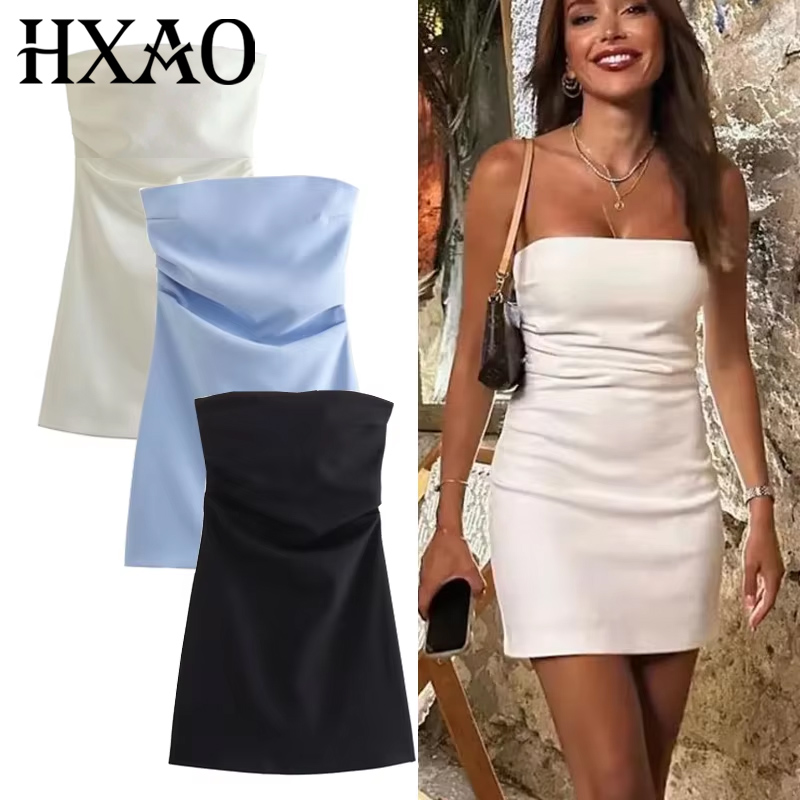 Summer Clothing Zara - Vestido TRAF para mujer, vestidos cortos