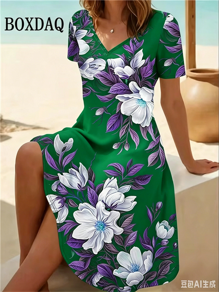 Summer Upf Clothing - Vestidos de talla grande 6XL para