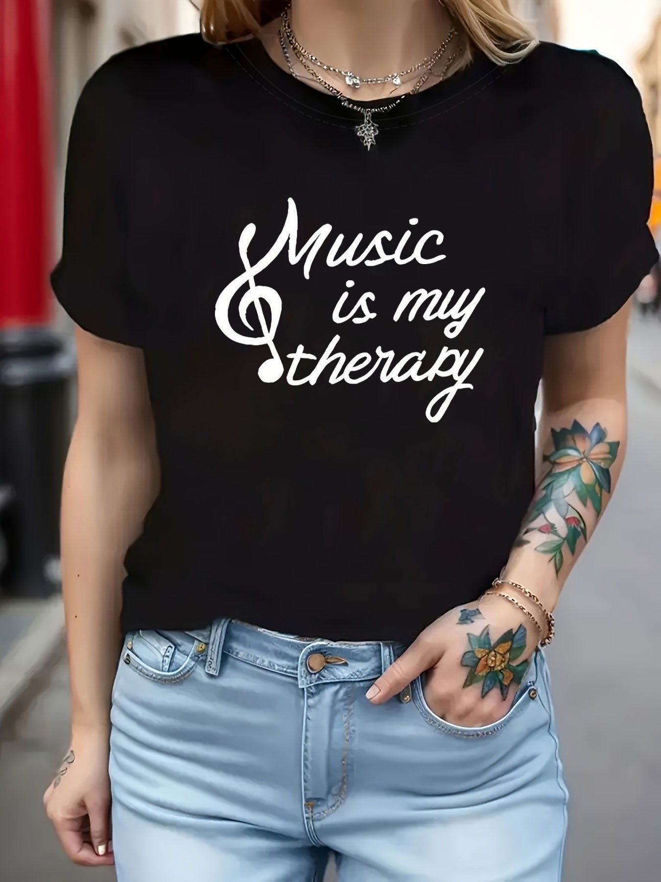 Summer Clothing Must Haves - Camiseta de manga corta para mujer