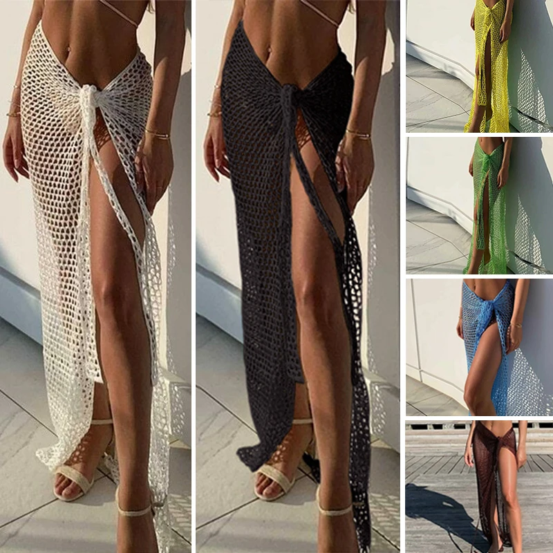 Summer Clothing Colors - BWQ-vestido de ganchillo de punto para