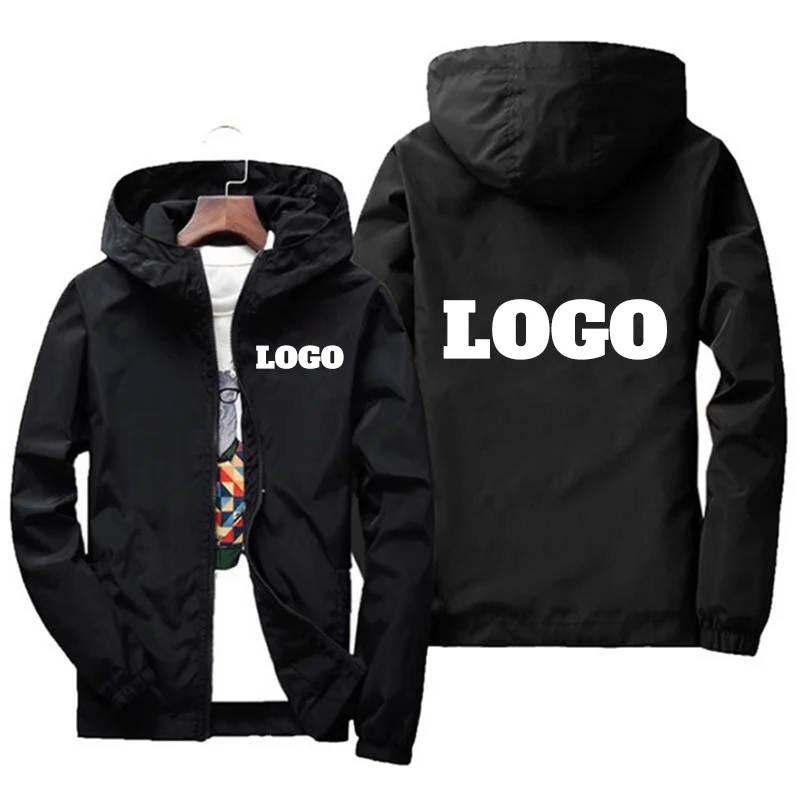 Summer Green Clothing - Chaqueta de otoño con logotipo de