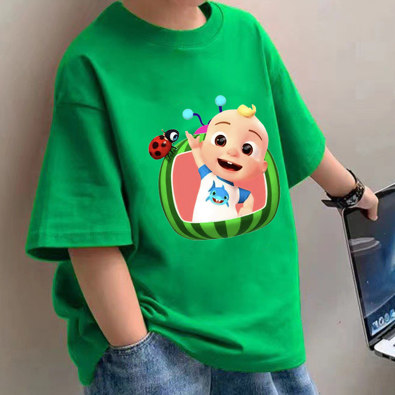 Summer Clothing Boys - Cocomelons, camisetas para bebés, camisas de