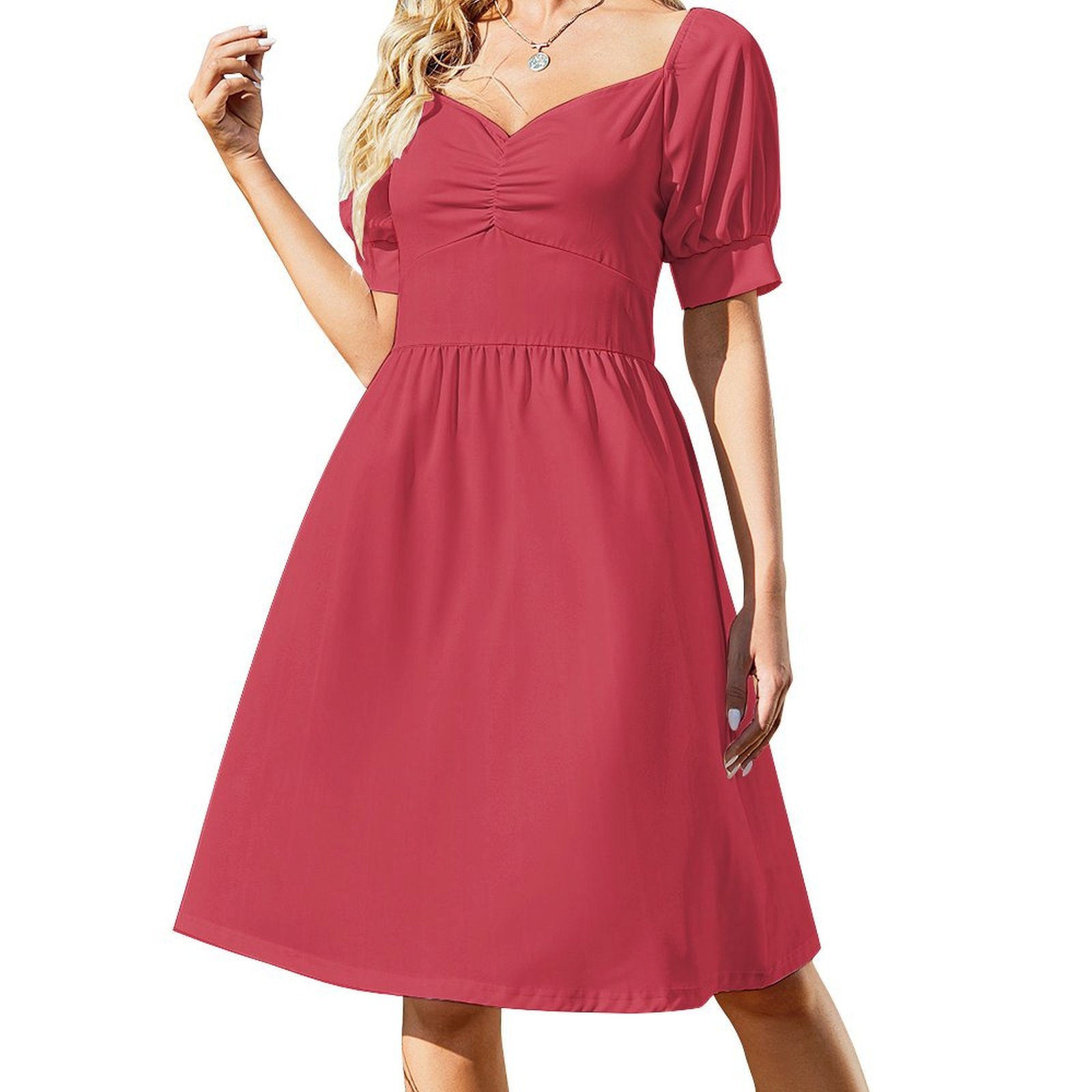 Vestido tipo bata Floral de pi - Summer Clothing Colors reseña y precio