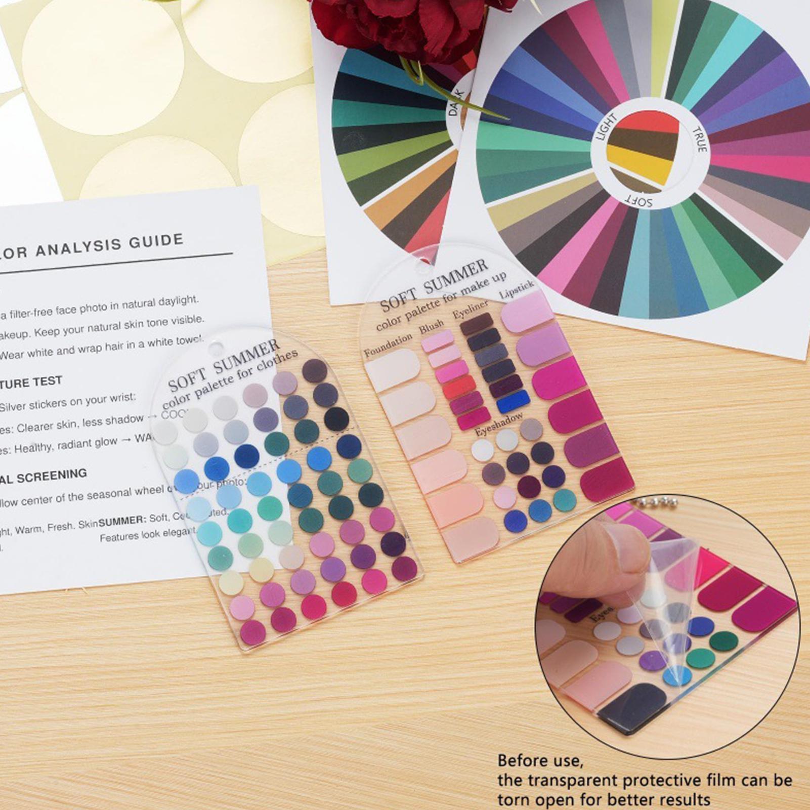 Tarjetas de Paleta de Colores  - Summer Clothing Palette reseña y precio