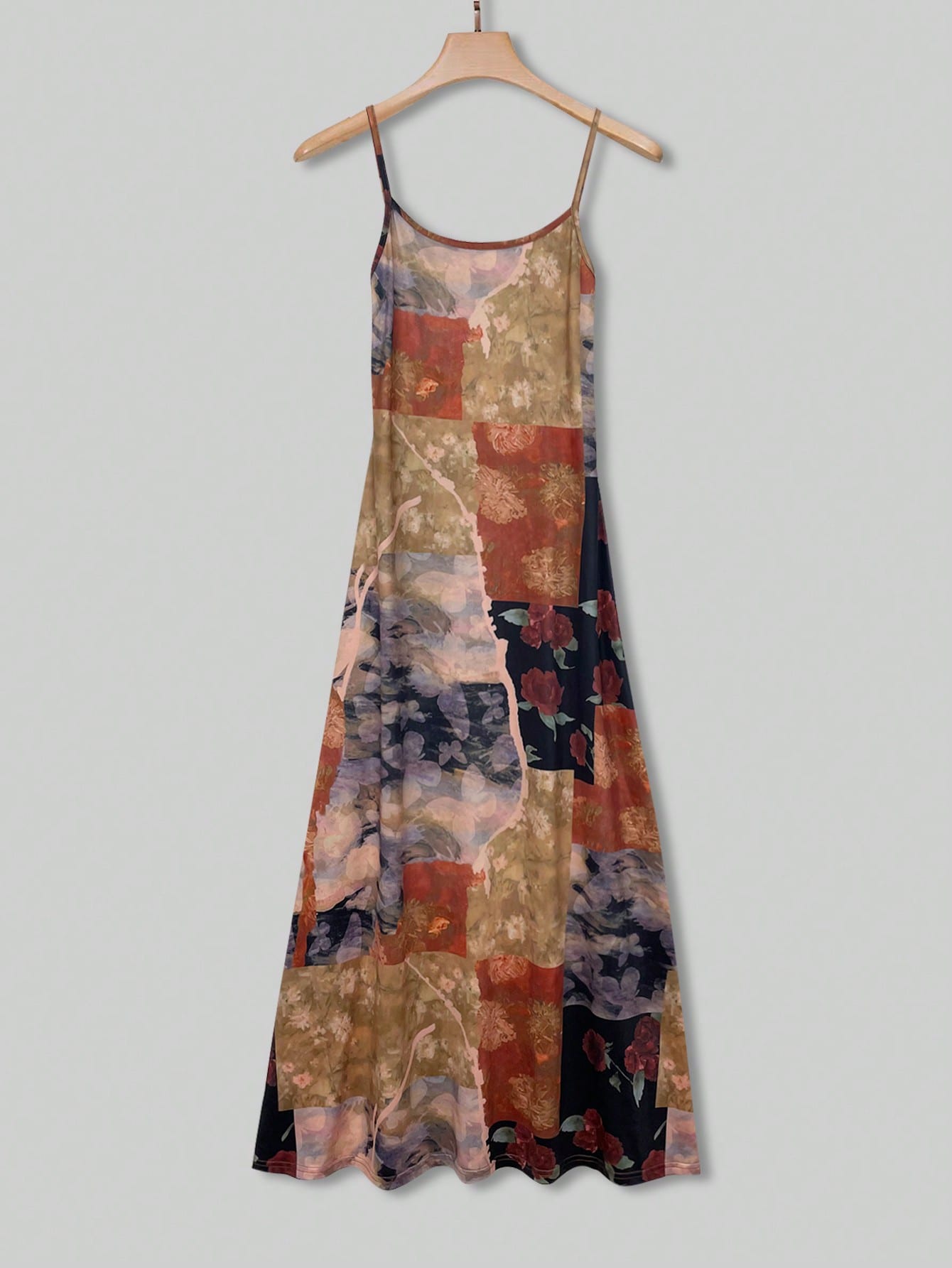 Vestido Midi Vintage de Mujer  - Sundress Midi Floral reseña y precio