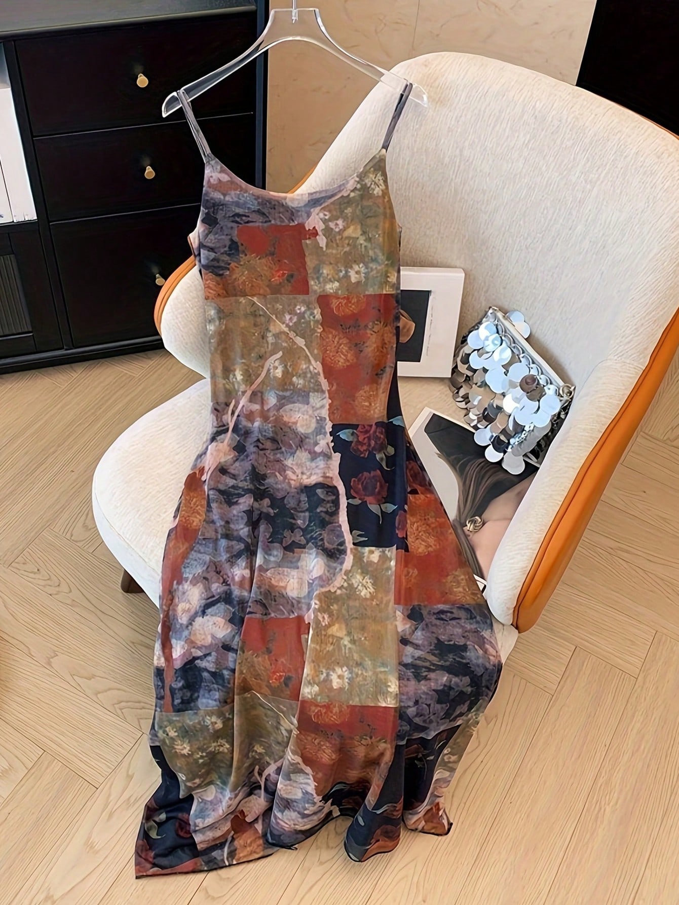 Vestido Midi Vintage de Mujer  - Sundress Midi Floral reseña y precio