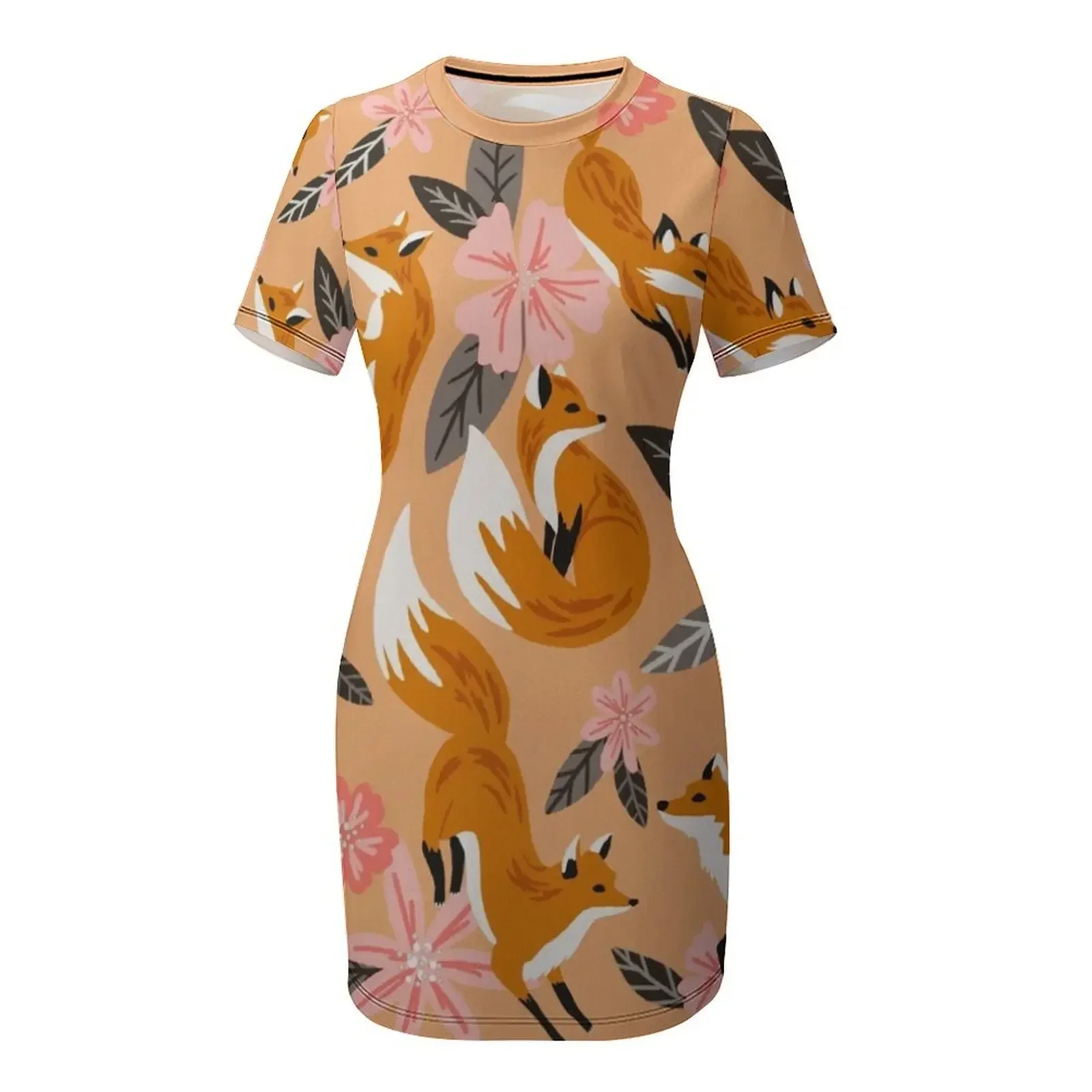 Foxes & Blooms – Vestido de ma - Summer Clothing Palette reseña y precio
