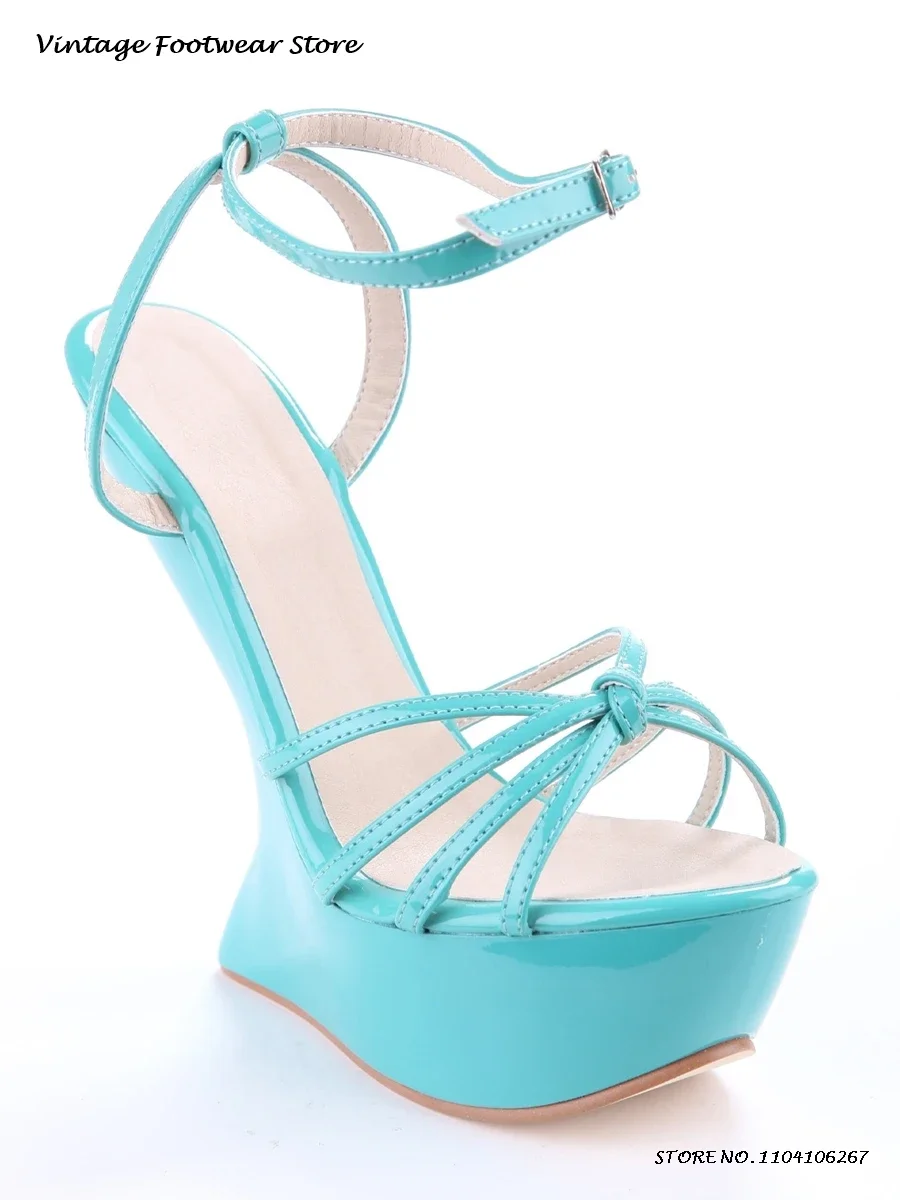Sandalias de tiras con platafo - Summer Clothing Colors reseña y precio