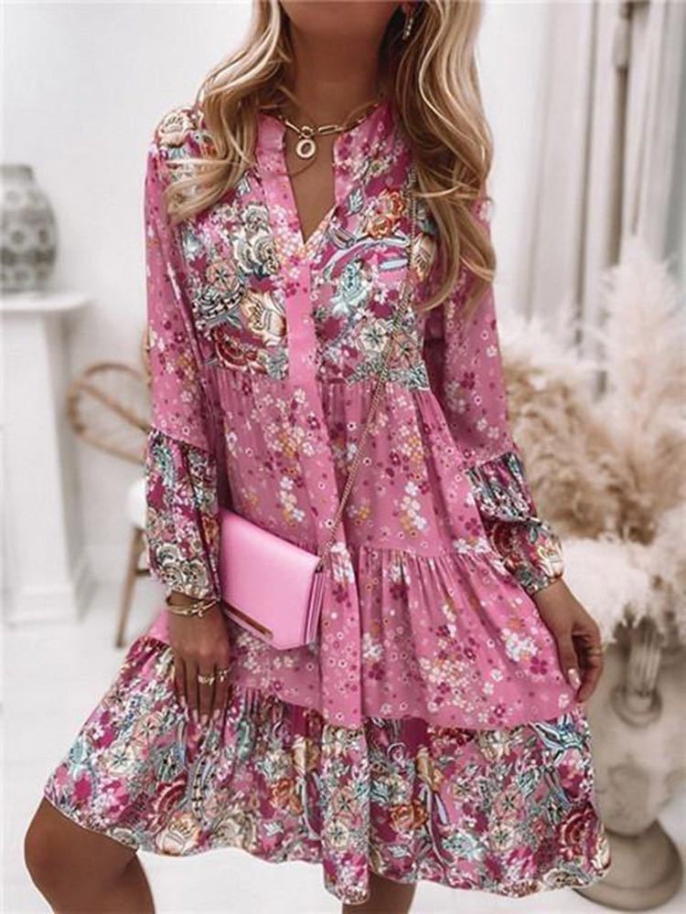 Vestidos informales con estamp - Summer Clothing Zara reseña y precio