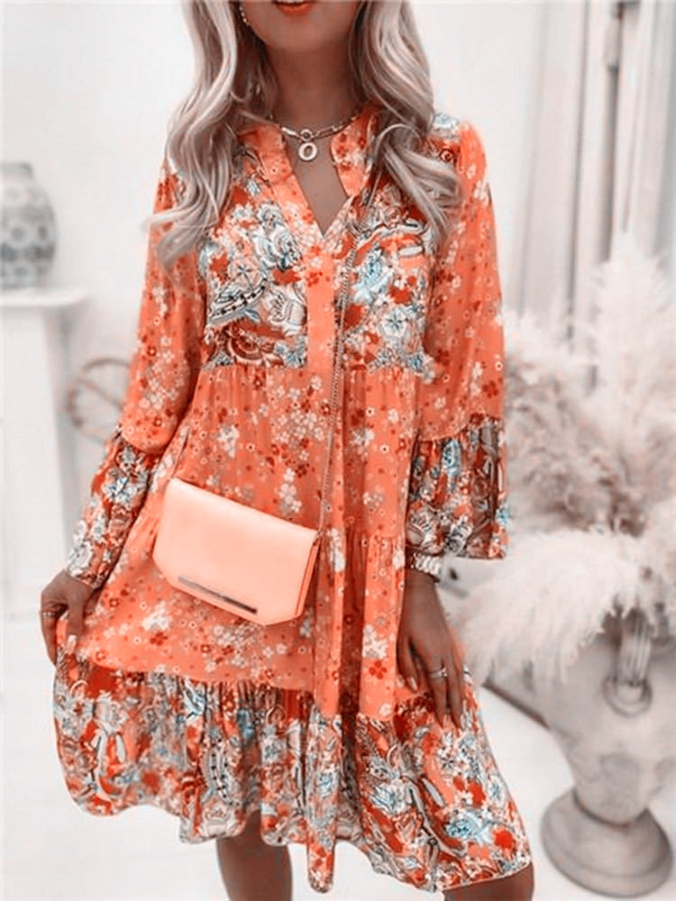 Vestidos informales con estamp - Summer Clothing Zara reseña y precio