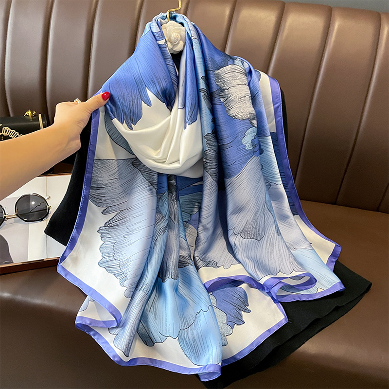 2023 España bufanda de seda de - Summer Clothing Hijab reseña y precio