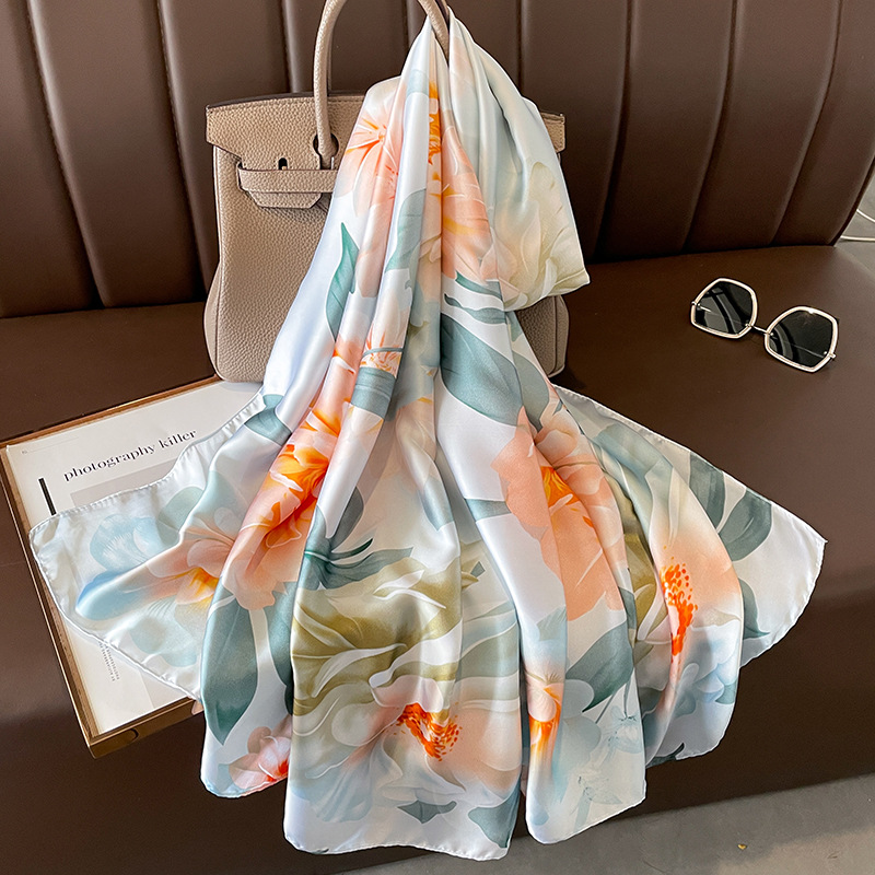 2023 España bufanda de seda de - Summer Clothing Hijab reseña y precio