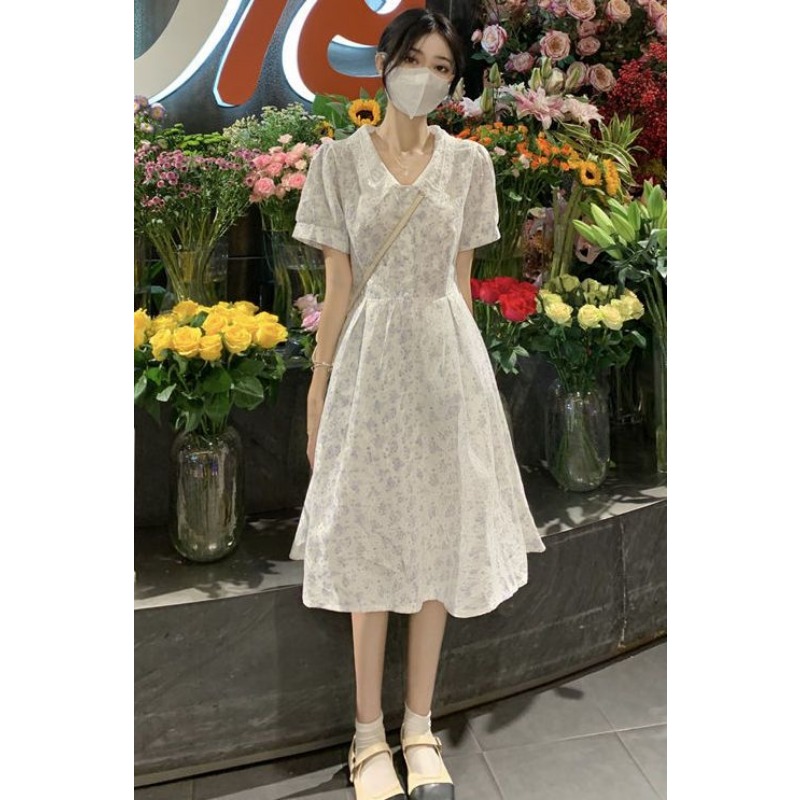 Vestido Midi Floral de Verano  - Sundress Midi Floral reseña y precio