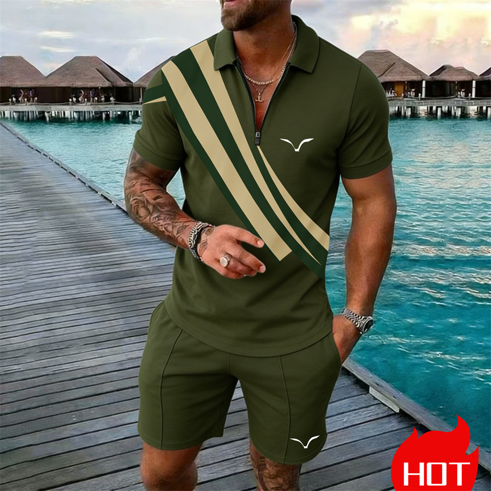 Conjunto de verano a rayas est - Summer Clothing Styles reseña y precio