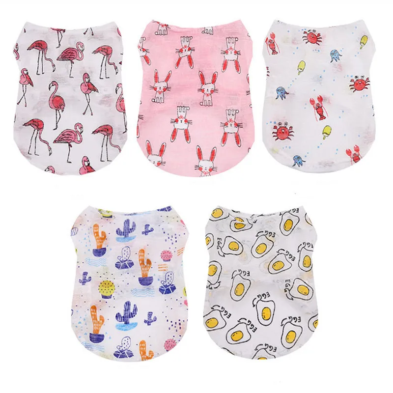 Chaleco para perro de dibujos  - Summer Clothing Colors reseña y precio