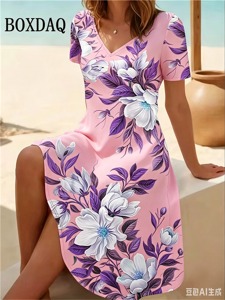 Vestidos de talla grande 6XL p - Summer Upf Clothing reseña y precio