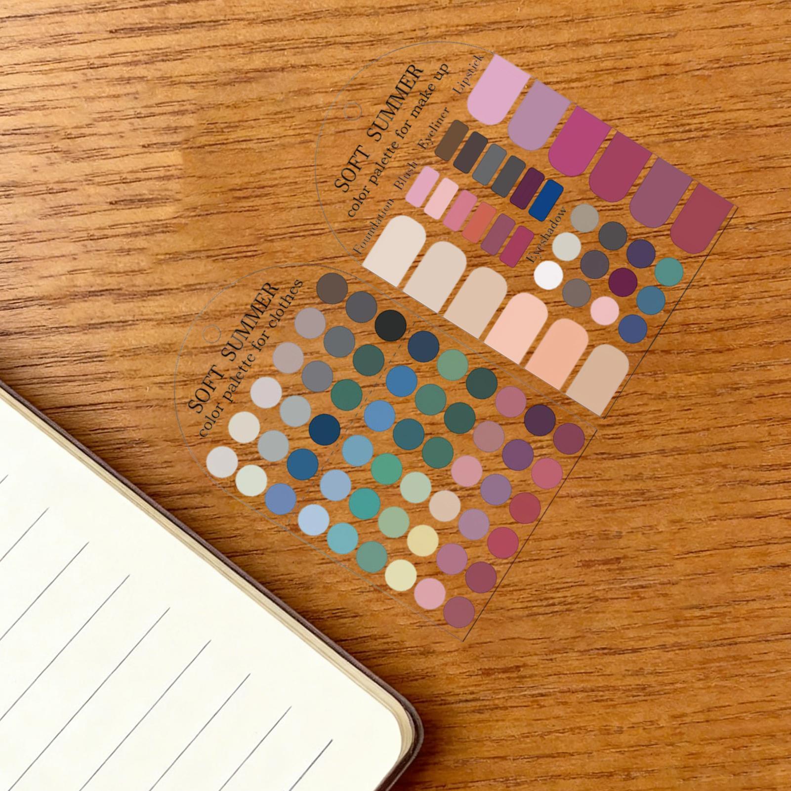 2 Paletas de Colores Acrílicas - Summer Clothing Palette reseña y precio