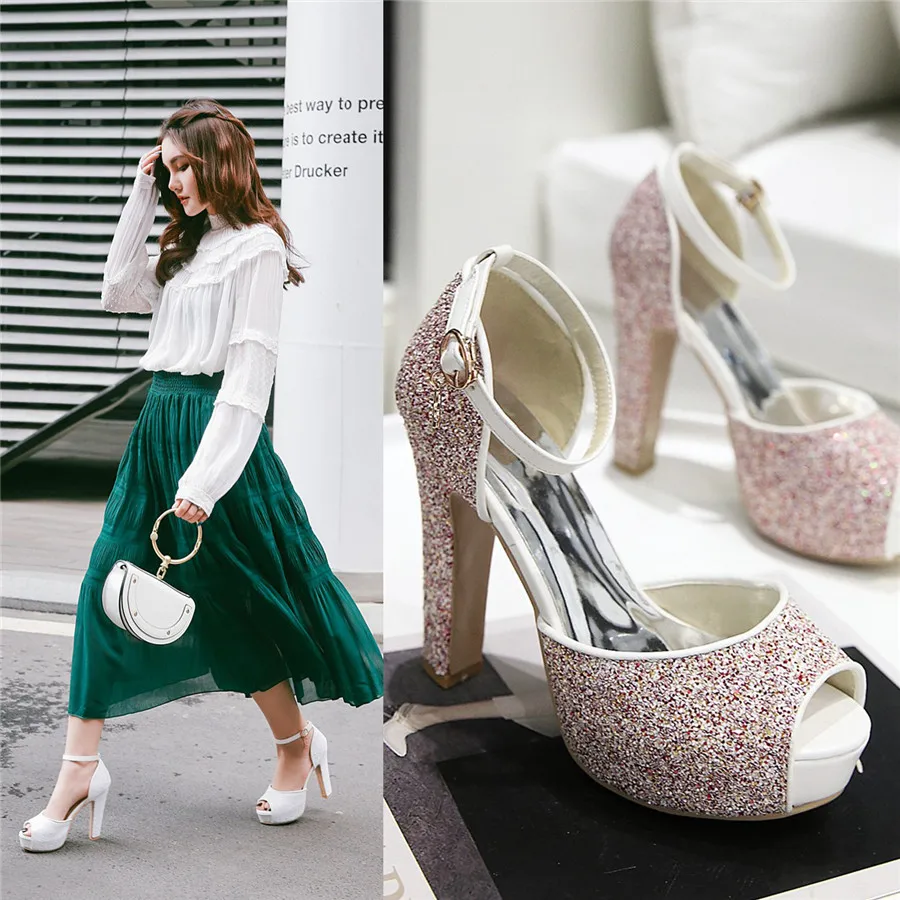 Sandalias de plataforma blanca - Summer Cloth reseña y precio