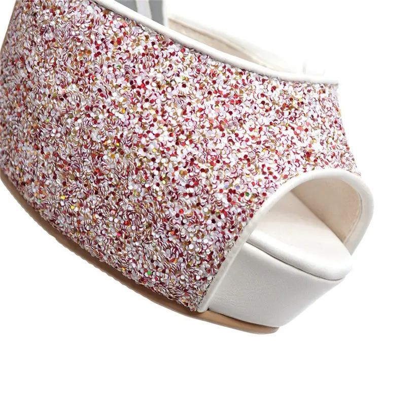 Sandalias de plataforma blanca - Summer Cloth reseña y precio