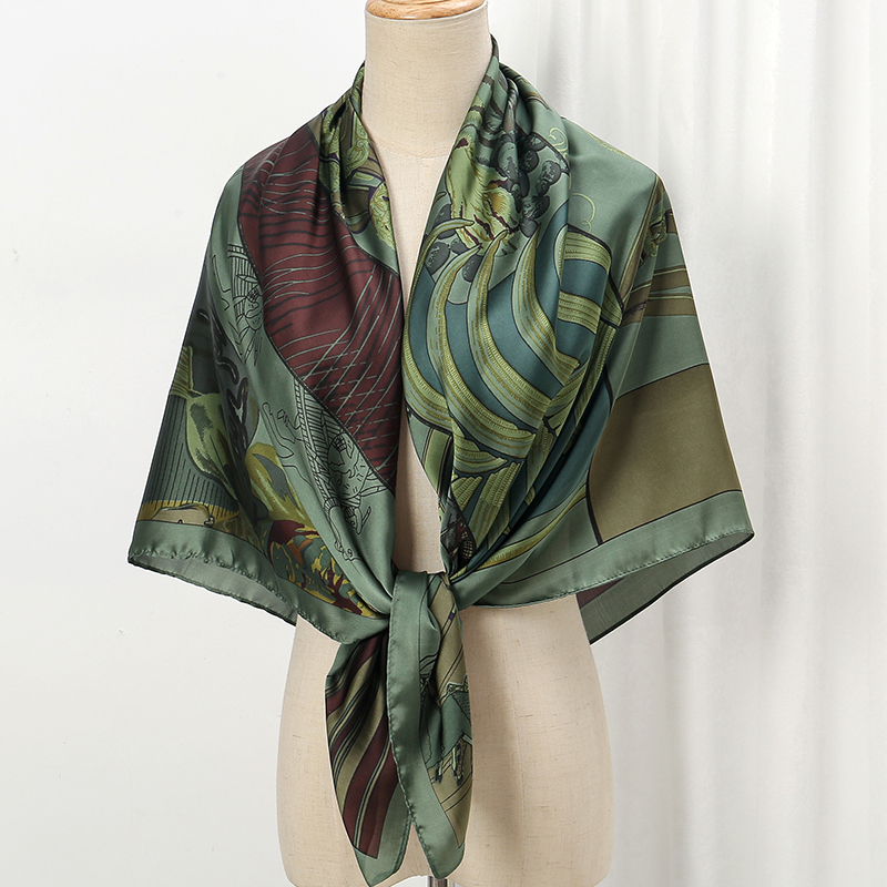 Pañuelo Cuadrado de Seda de 11 - Summer Clothing Hijab reseña y precio