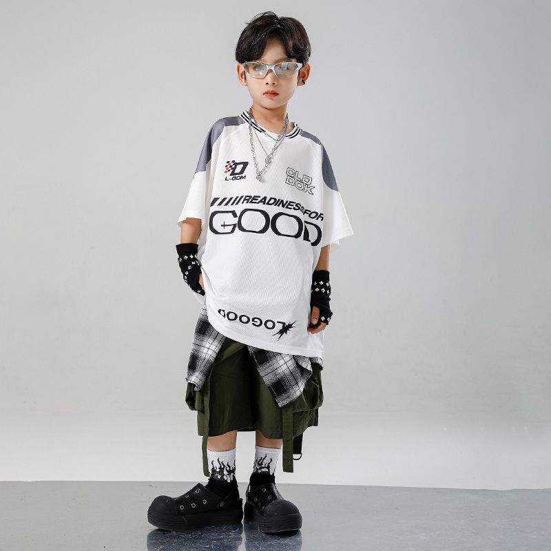 Ropa de Hip Hop Kpop para Niño - Summer Green Clothing reseña y precio