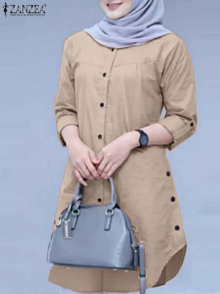 Camisa ZANZEA Primavera 2026,  - Summer Clothing Hijab reseña y precio