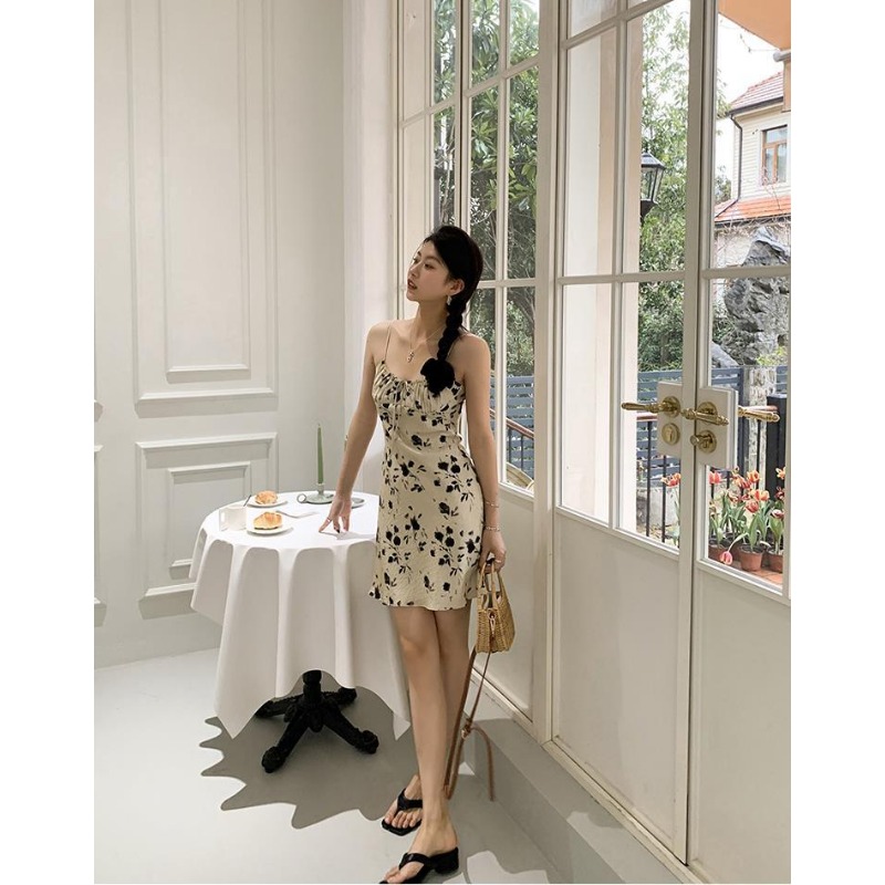 Vestido Midi con Estampado Flo - Sundress Midi Floral reseña y precio