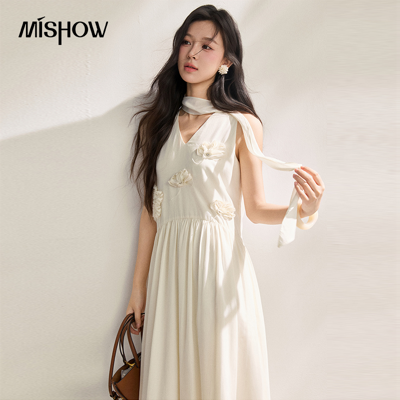 Vestido Midi MISHOW para Mujer - Sundress Midi Floral reseña y precio