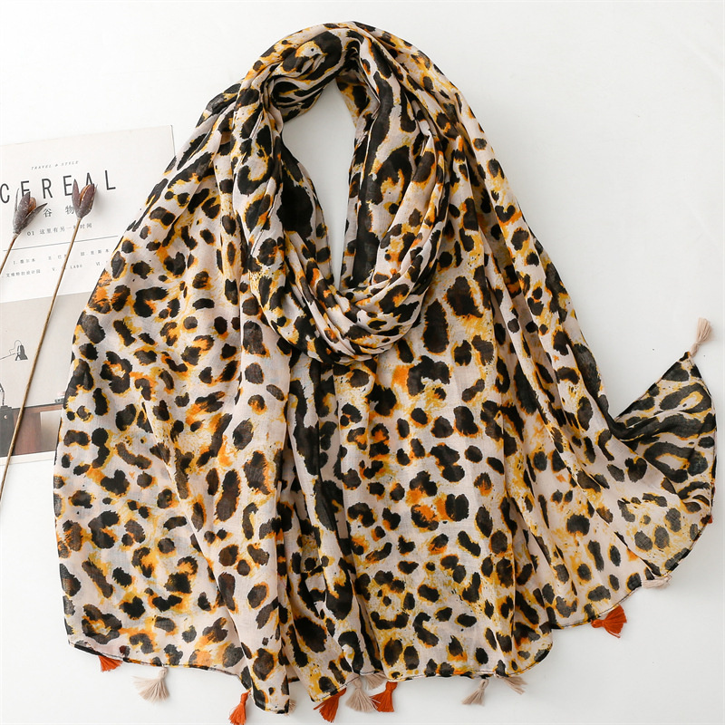 Bufanda de algodón con estampa - Summer Clothing Hijab reseña y precio