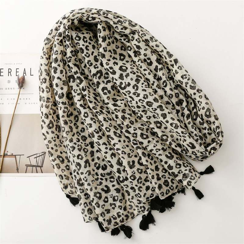 Bufanda de algodón con estampa - Summer Clothing Hijab reseña y precio