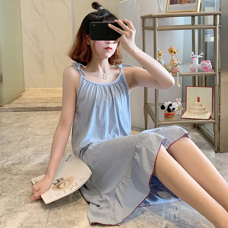 Camisón suave de moda para muj - Summer Clothing Colors reseña y precio