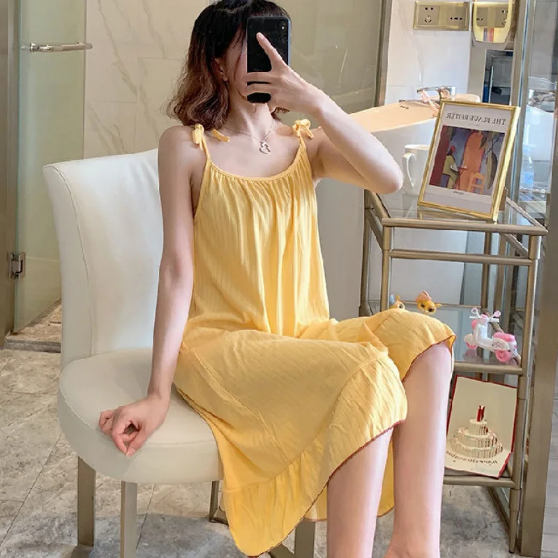 Camisón suave de moda para muj - Summer Clothing Colors reseña y precio