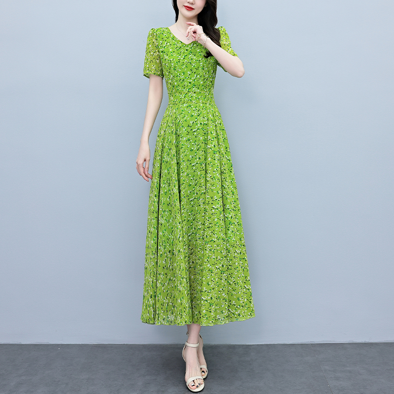 Vestido Midi de Gasa Floral Ca - Sundress Midi Floral reseña y precio