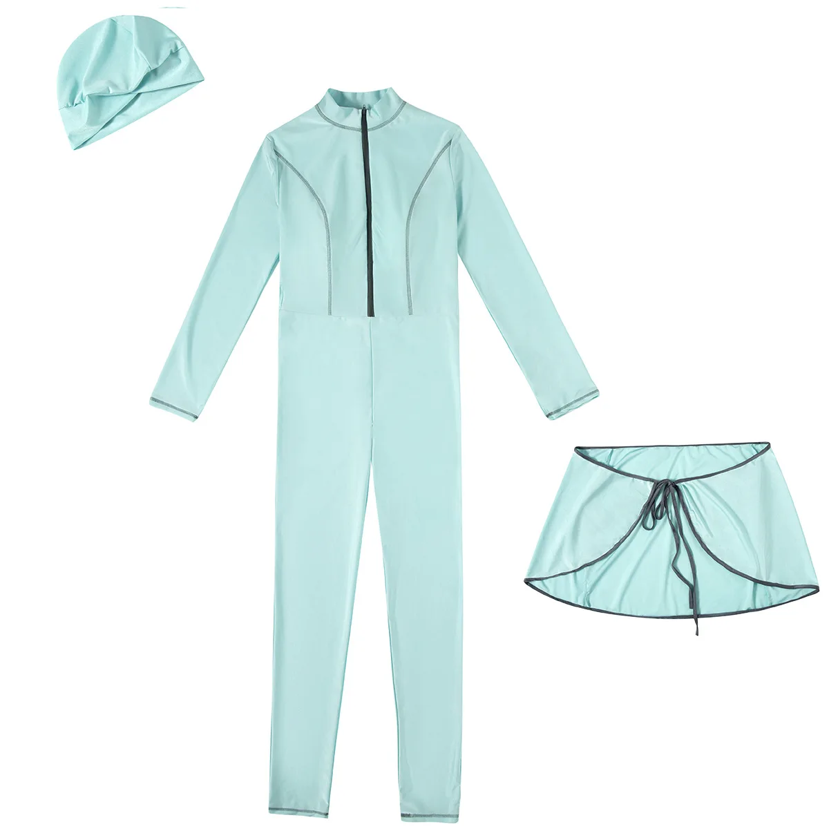 Conjunto de 3 Piezas de Traje  - Summer Clothing Hijab reseña y precio