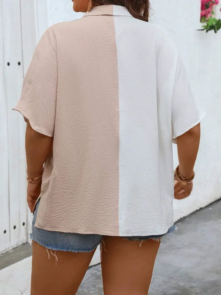 Camisa de verano de talla gran - Summer Clothing Colors reseña y precio